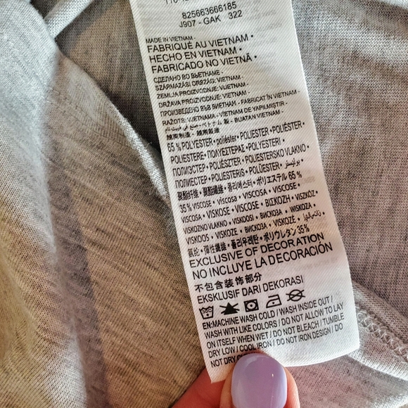 NWT Girls Nike Dream Chaser Long Sleeve Big Logo Graphic T-shirt Girls Size 6X - Picture 5 of 16